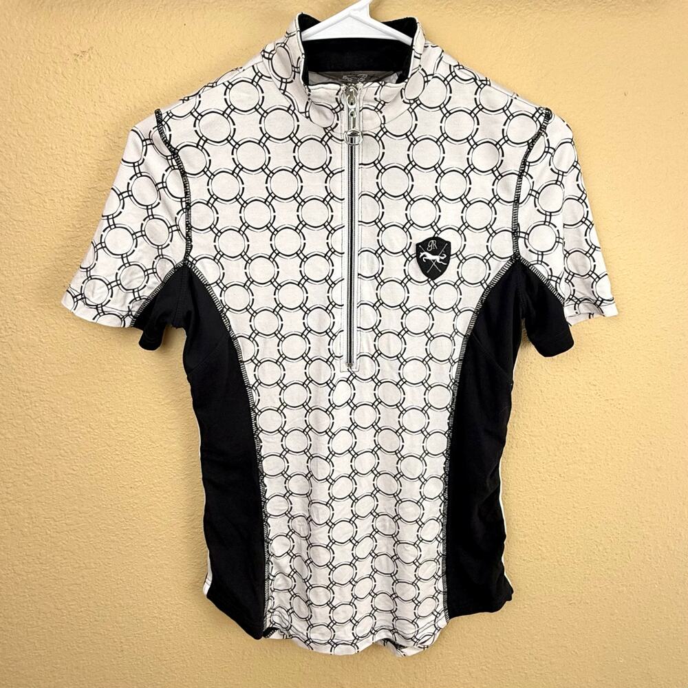 Goode Rider Ideal Show Shirt Womens S Equestrian Horse Riding